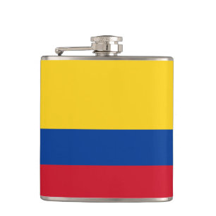 Petaca Frasco colombiano de la bandera
