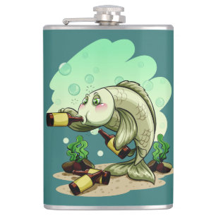 Petaca Frasco conocido de encargo de consumición de los