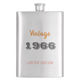 Petaca Frasco de 1966 Vintage – Regalo de cumpleaños núme