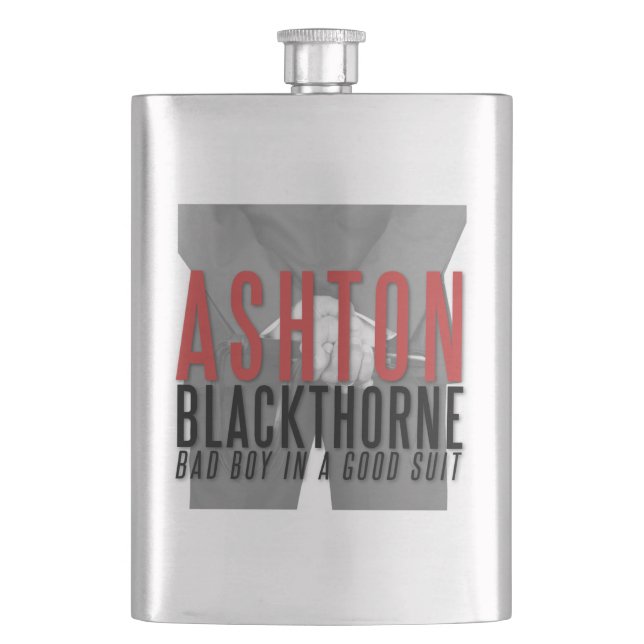 Petaca Frasco de Ashton Blackthorne (Anverso)