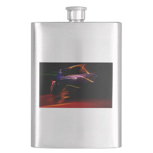 Petaca frasco de baile de coche morado