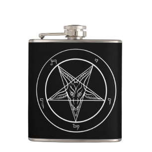 Petaca Frasco de Baphomet