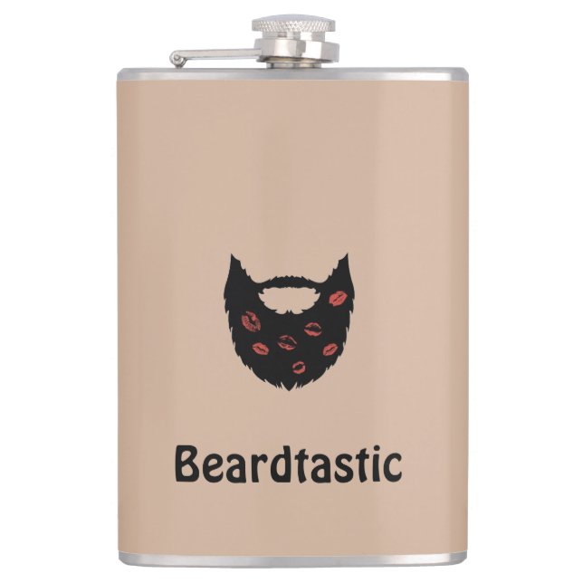 Petaca Frasco de Beardtastic (Anverso)