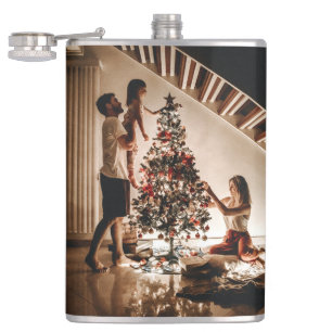Petaca Frasco de cerveza con monograma personalizado