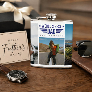Petaca Frasco de Colaje de Fotos Personalizadas para el D