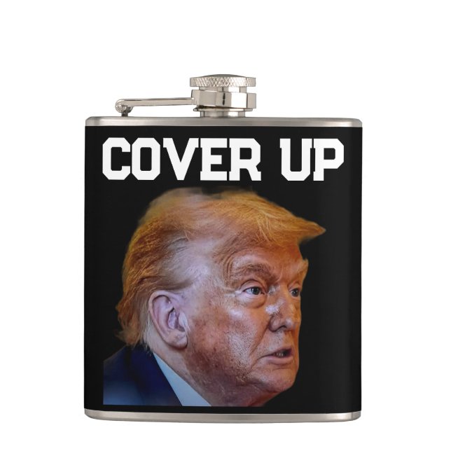 Petaca Frasco de Cubierta de Trump (Anverso)
