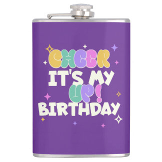 PETACA FRASCO DE CUMPLEAÑOS PARA ALEGRAR EL HOGAR/COCINA