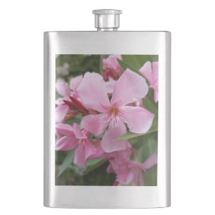 Petaca Frasco de Flor de Oleandro Rosa Cadera Botánica