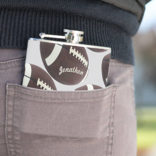 Petaca Frasco de fútbol personalizado