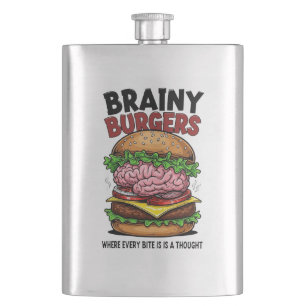 Petaca Frasco de Hamburguesas Cerebrales