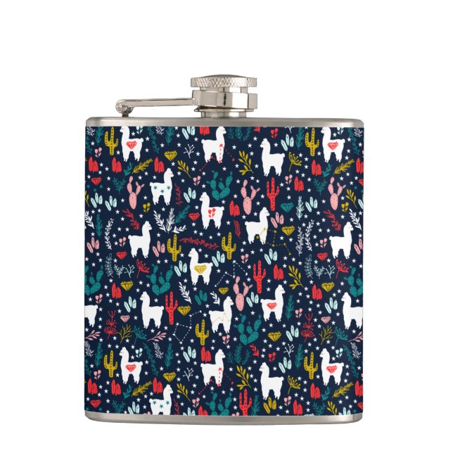 Petaca Frasco de la alpaca (Anverso)