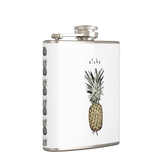 Petaca Frasco de la buena suerte de la hawaiana de la (Derecha)