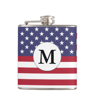 Petaca Frasco de la cadera de la bandera americana de