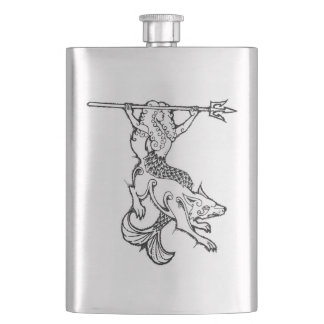 Petaca Frasco de la sirena y del lobo