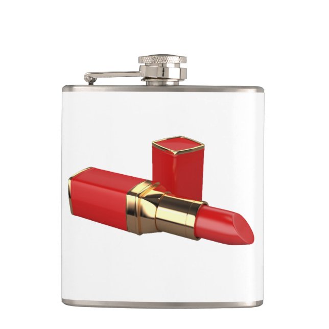 Petaca Frasco de Labial Rojo (Anverso)