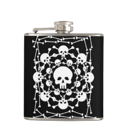 Petaca Frasco de los cráneos del pirata del grog