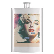 Frasco de metal 1 beige (Monroe) RFPMDesigns 2024