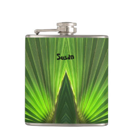 Petaca Frasco de palma verde