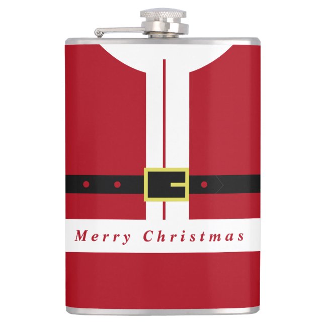 Petaca Frasco de Papá Noel (Anverso)