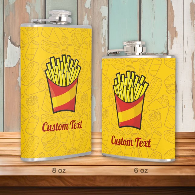 Petaca Frasco de Papas Fritas (Subido por el creador)