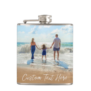Petaca Frasco de regalo de foto personalizada con tus fot