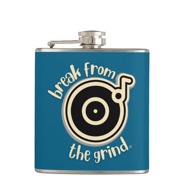 Petaca Frasco de Vinilo (Anverso)