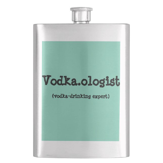 Petaca Frasco de Vodka.ologist (Anverso)