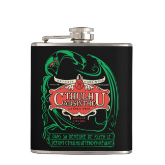 Petaca Frasco del ajenjo de Cthulhu