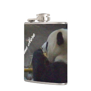 Petaca Frasco del bambú del oso de panda