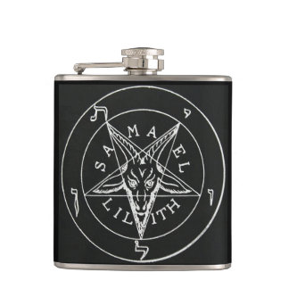 Petaca frasco del baphomet