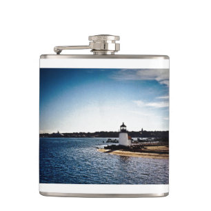 Petaca Frasco del faro del punto de Barnacla