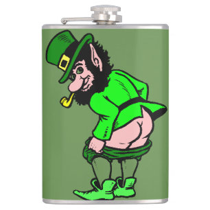 Petaca Frasco del Leprechaun que está en la luna