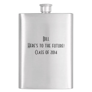 Petaca Frasco del regalo de la graduación