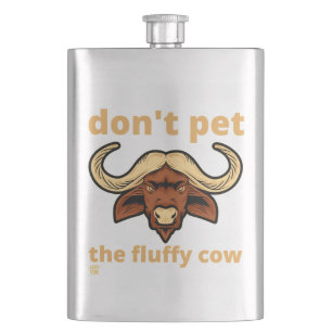 Petaca frasco divertido "FLUFFY COW"