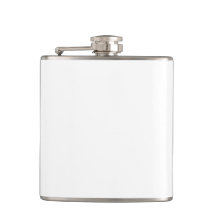 Frasco envuelto vinilo de encargo - 6oz.