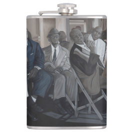 Petaca "Frasco envuelto vinilo grande de la gira de los