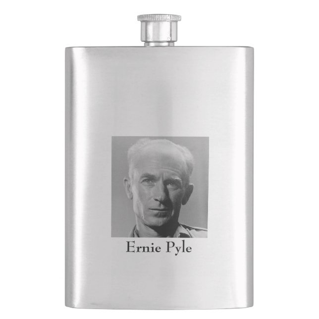 Petaca Frasco Ernie Pyle (Anverso)