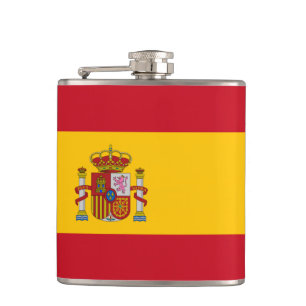 Petaca Frasco español de la bandera