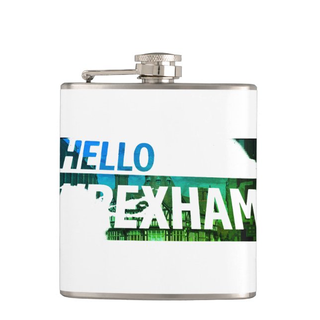 Petaca Frasco galés Viynl Wrexham (Anverso)