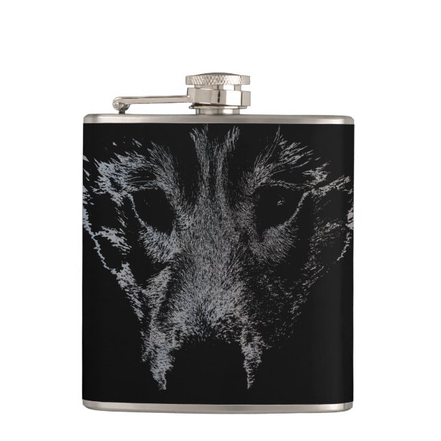Petaca Frasco Husky Personalizado Frasco para Bebidas Hus (Anverso)