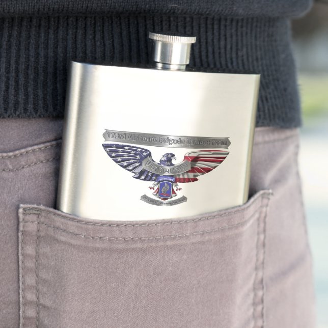 Petaca Frasco para Veterano de la Brigada de Combate Aero (In Situ)