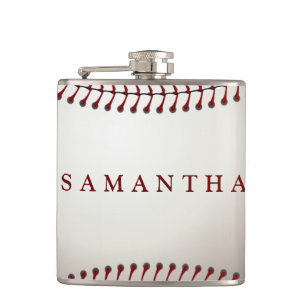 Petaca Frasco Personalizado con Tema de Béisbol
