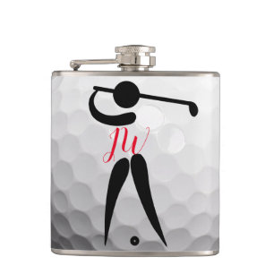 Petaca Frasco personalizado de la cadera del golf