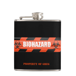 Petaca Frasco personalizado del Biohazard