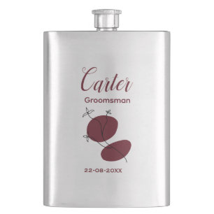 Petaca Frasco personalizado para padrino con nombre