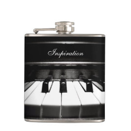 Petaca Frasco personalizado piano de la inspiración del