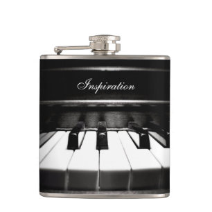 Petaca Frasco personalizado piano de la inspiración del