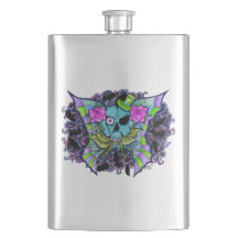Frasco Premium Calavera Batwing