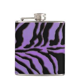 Petaca Frasco rayado del estampado de animales de la