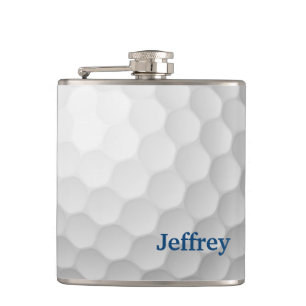 Petaca Frasco temático del golf personalizado